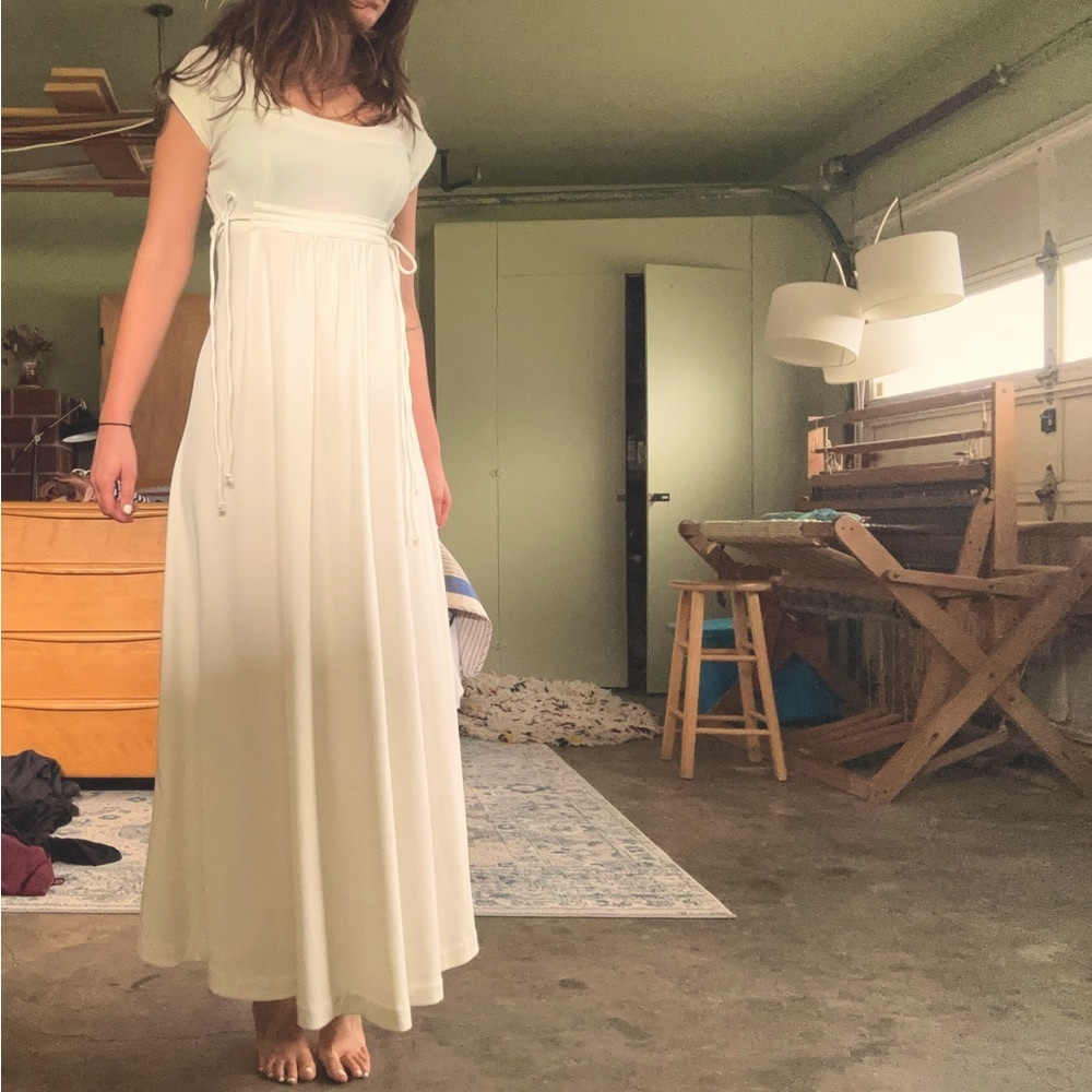 Vintage white dress